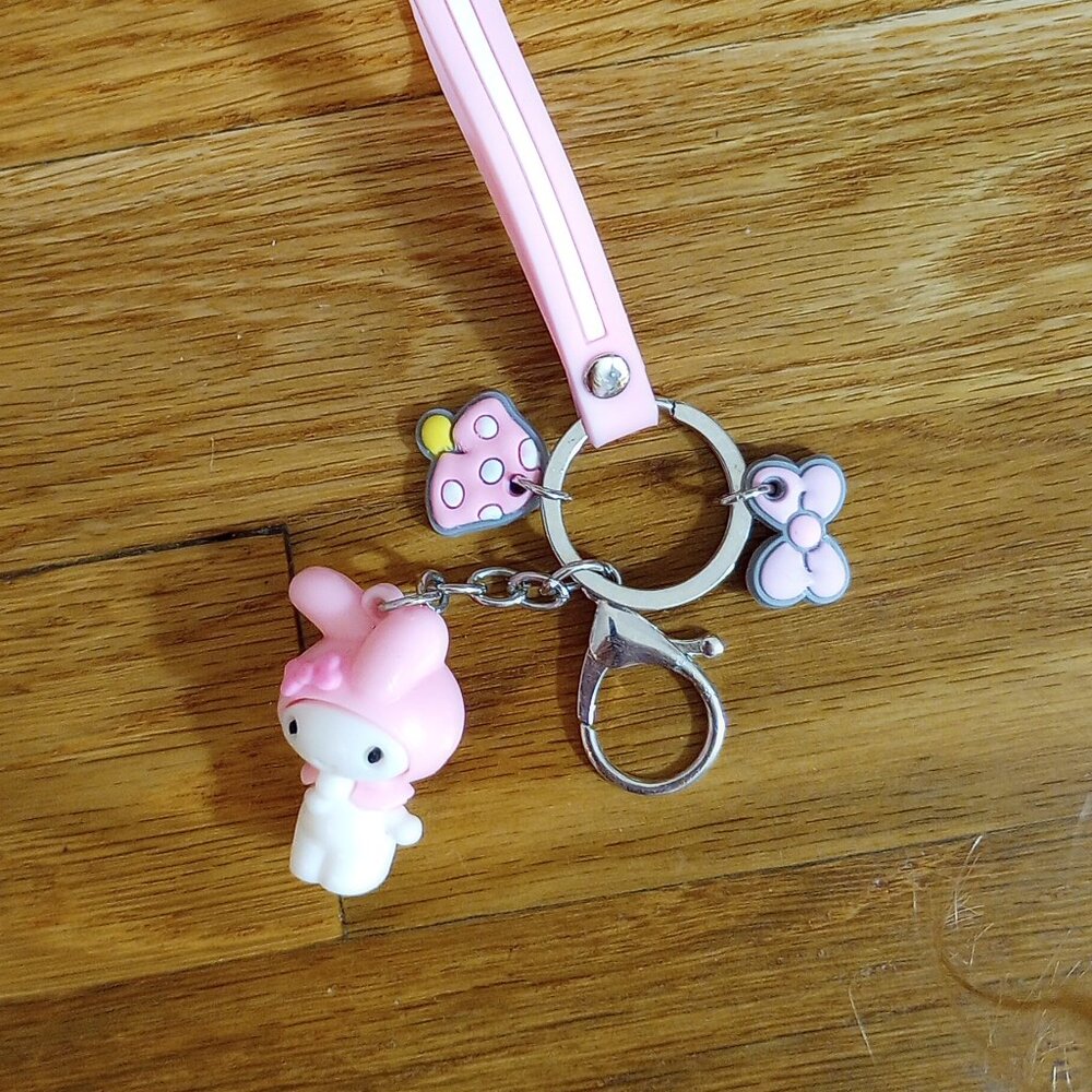 SANRIO MY MELDODY hello kitty keychain, brand new